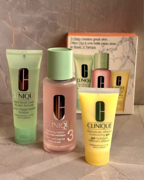 Set Mini Viajero De Tratamiento Facial Piel Mixta-Grasa De Clinique