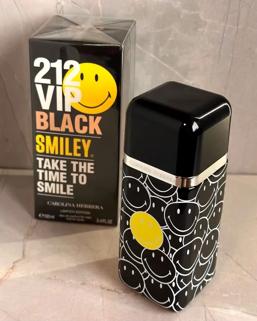 212 Vip Black Smiley De Carolina Herrera 100ml