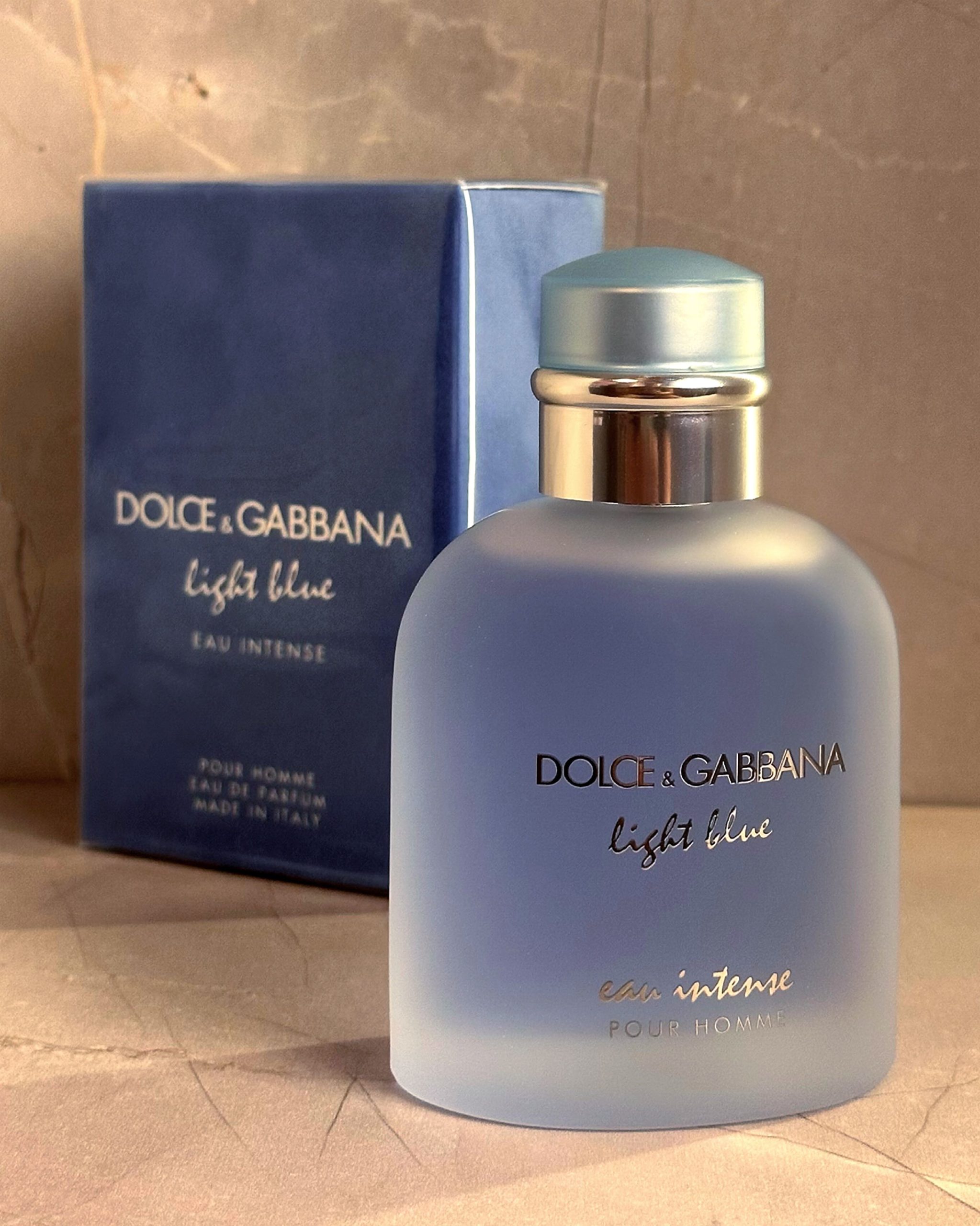 Perfume dolce gabbana light blue shops intense hombre