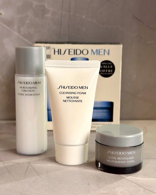 Kit de limpieza esencial Shiseido Men Cleansing Foam