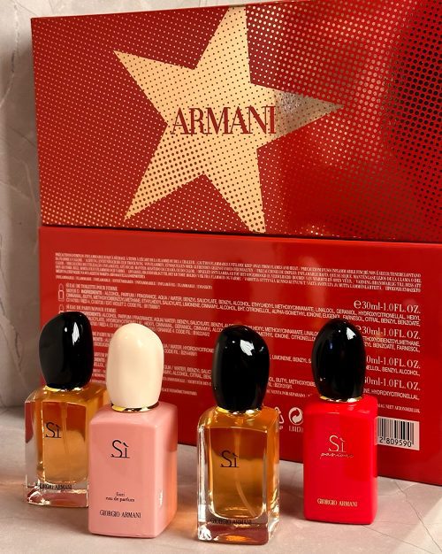 Set Mini de Perfumes Si de Giorgio Armani X4