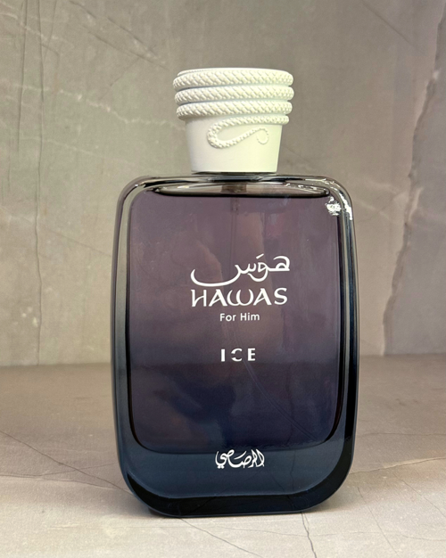 Hawas ice for Him de Rasasi 100ml - Imagen 2
