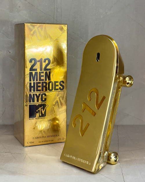 212 Men Heroes mtv (edición limitada) De Carolina Herrera 90ml - Imagen 2