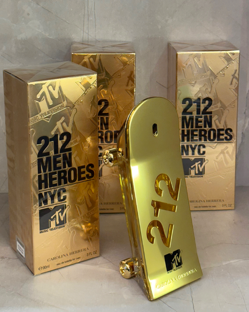 212 Men Heroes mtv (edición limitada) De Carolina Herrera 90ml